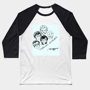 Traveling Wilburys Bob Dylan George Harrison, Jeff Lynne Roy Orbison Tomy Petty Baseball T-Shirt